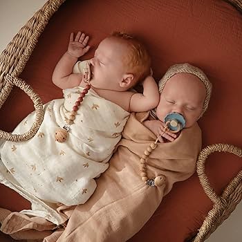 Night Moon Latex Pacifier 2 Pack - Frigg - Dimples