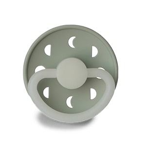 Frigg Night Moon Latex Pacifier 2 Pack Sage:swatch_image
