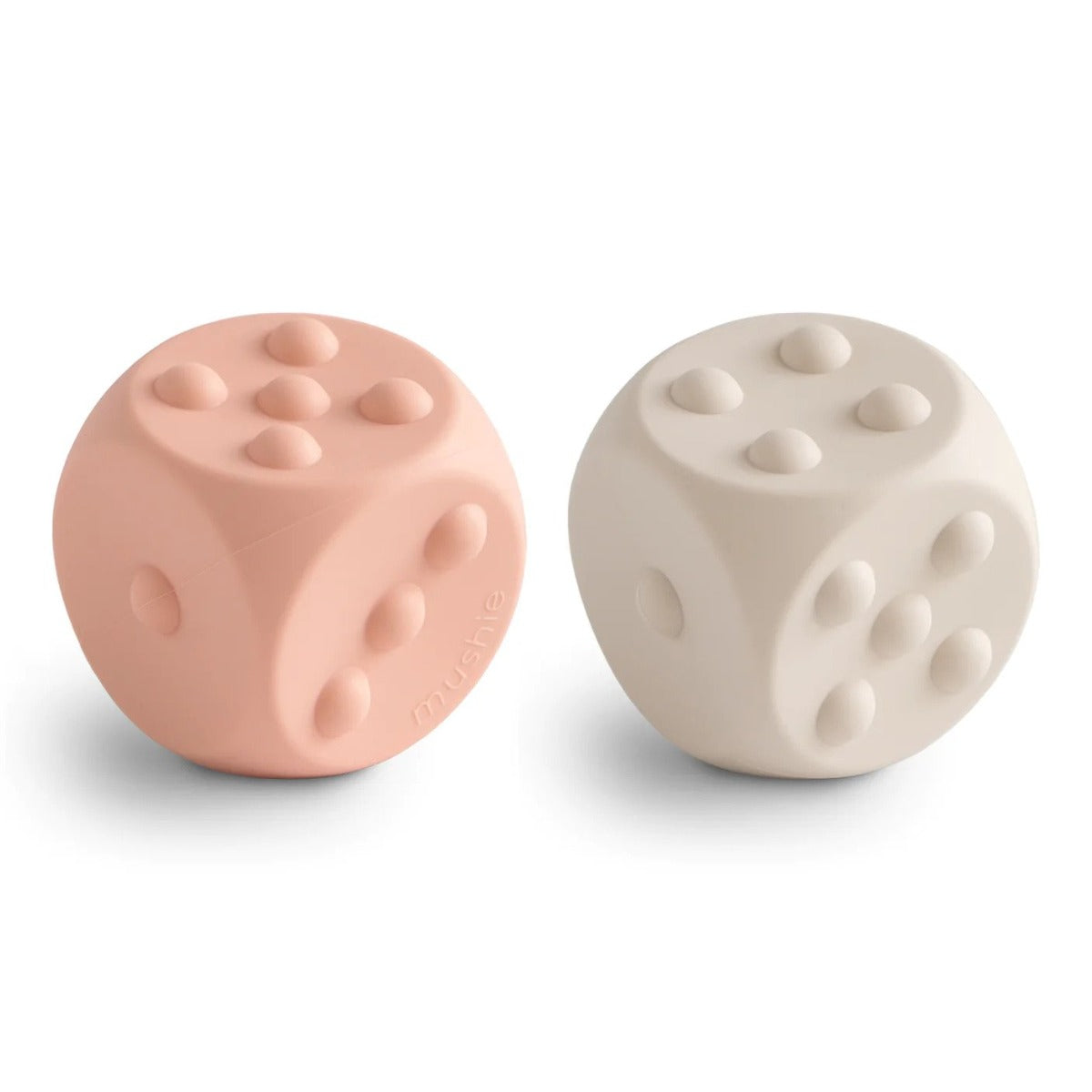 Mushie Dice Press Toy Blush:image,small_image,thumbnail,swatch_image