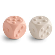 Mushie Dice Press Toy Blush:image,small_image,thumbnail,swatch_image