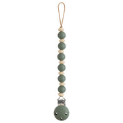 Mushie Luna Pacifier Clip in Thyme:image,small_image,thumbnail,swatch_image