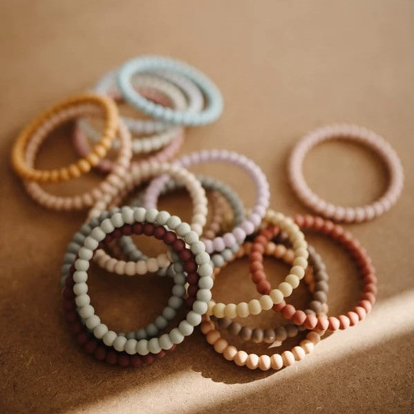 Pearl Teething Bracelet - Mushie - Dimples