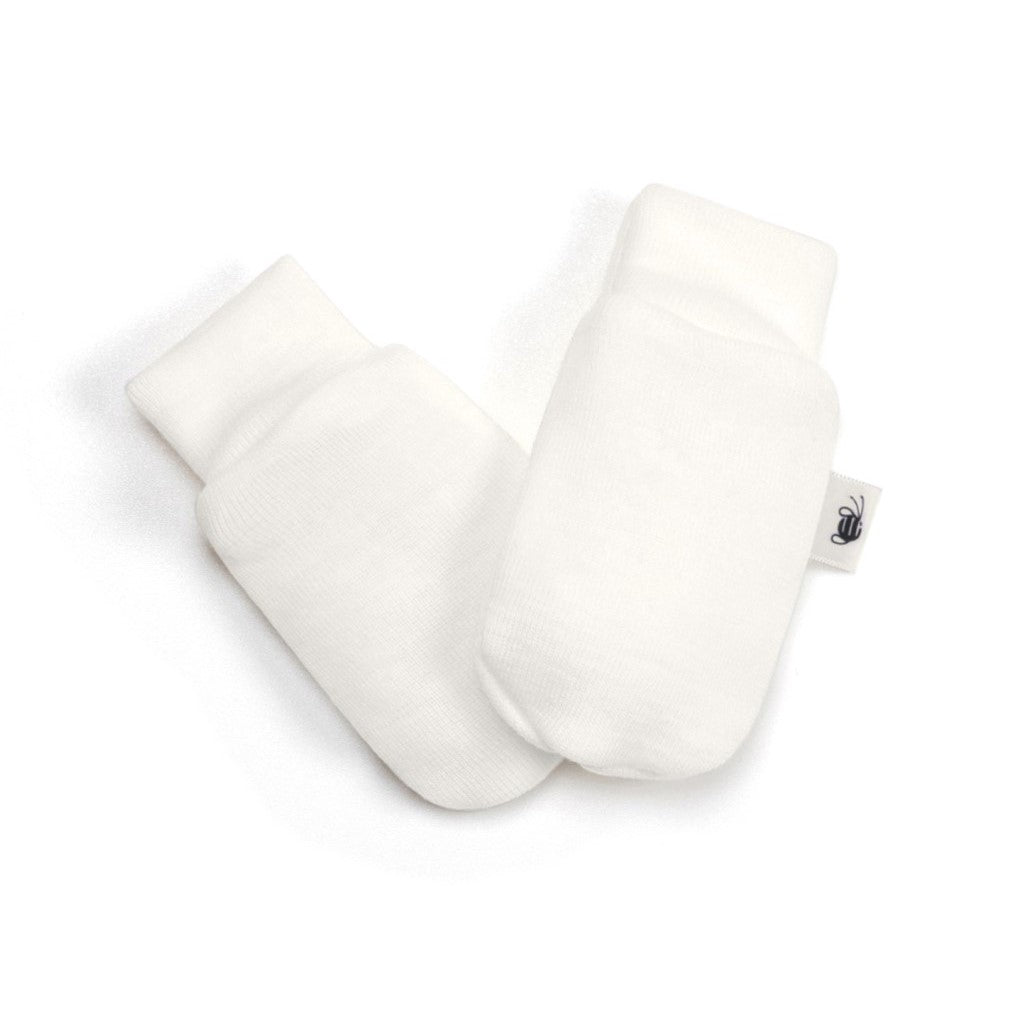 Dimples classic merino baby mittens in cream:image,small_image,thumbnail,swatch_image