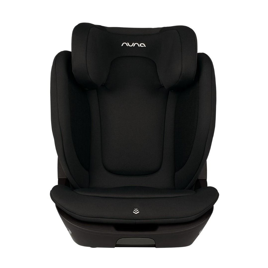 Nuna Aace lx car seat capsule in caviar Front View:image,small_image,thumbnail,swatch_image