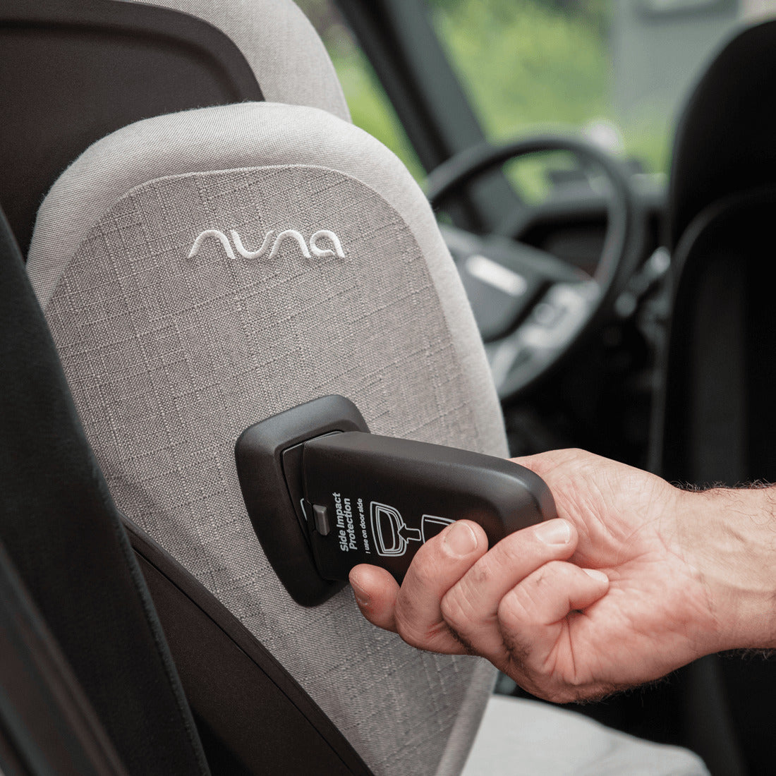Nuna Aace Lx car seat capsule side impact protection