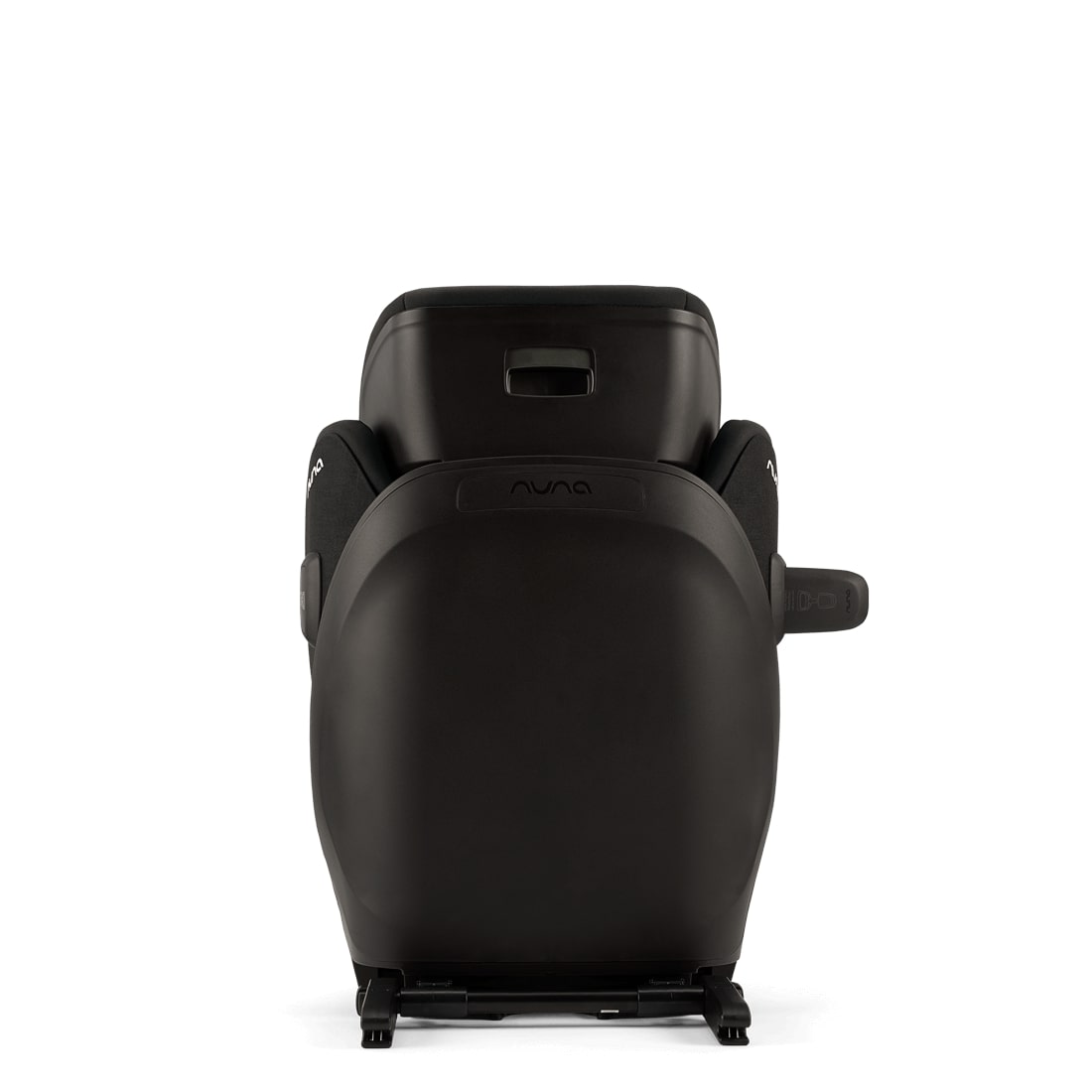 Nuna Aace lx car seat capsule in caviar Back View