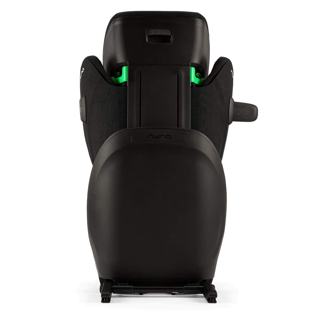Nuna Aace lx car seat capsule in caviar Back View
