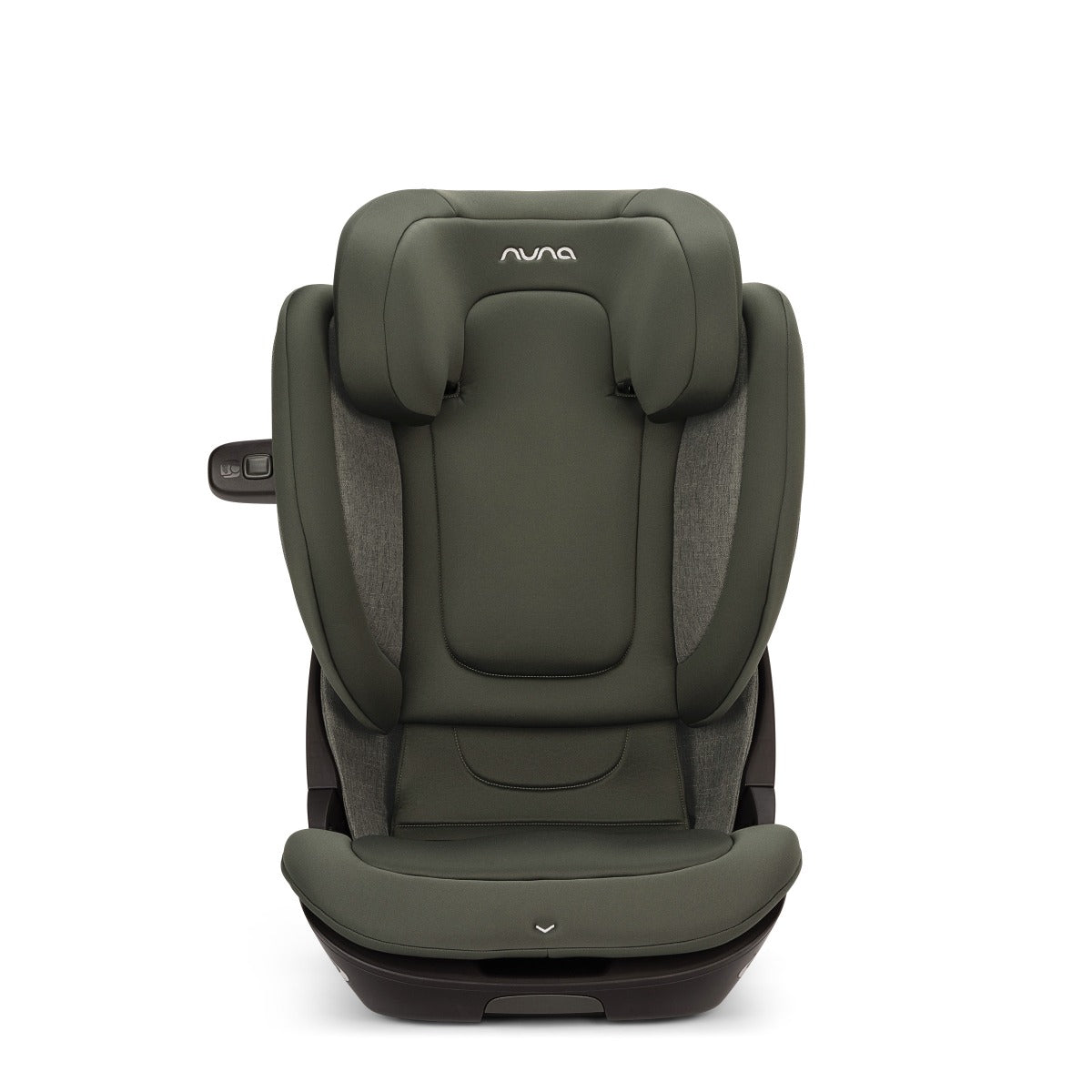 Nuna Aace lx car seat capsule in forest front view
