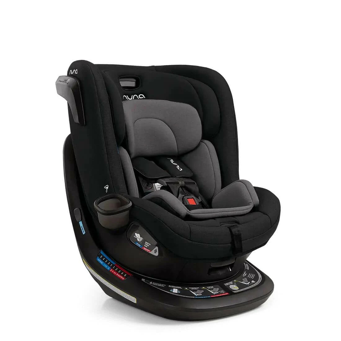 Nuna Revv Convertable carseat in caviar 