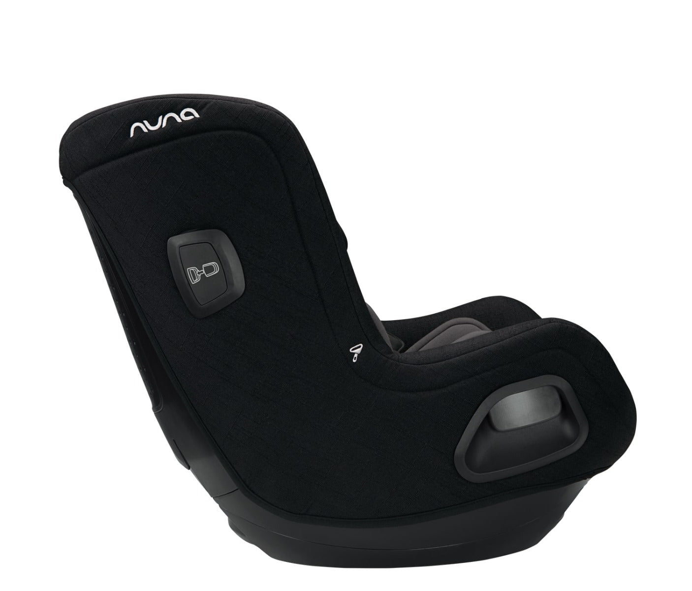 Nuna Todl next carseat capsule in Caviar side view