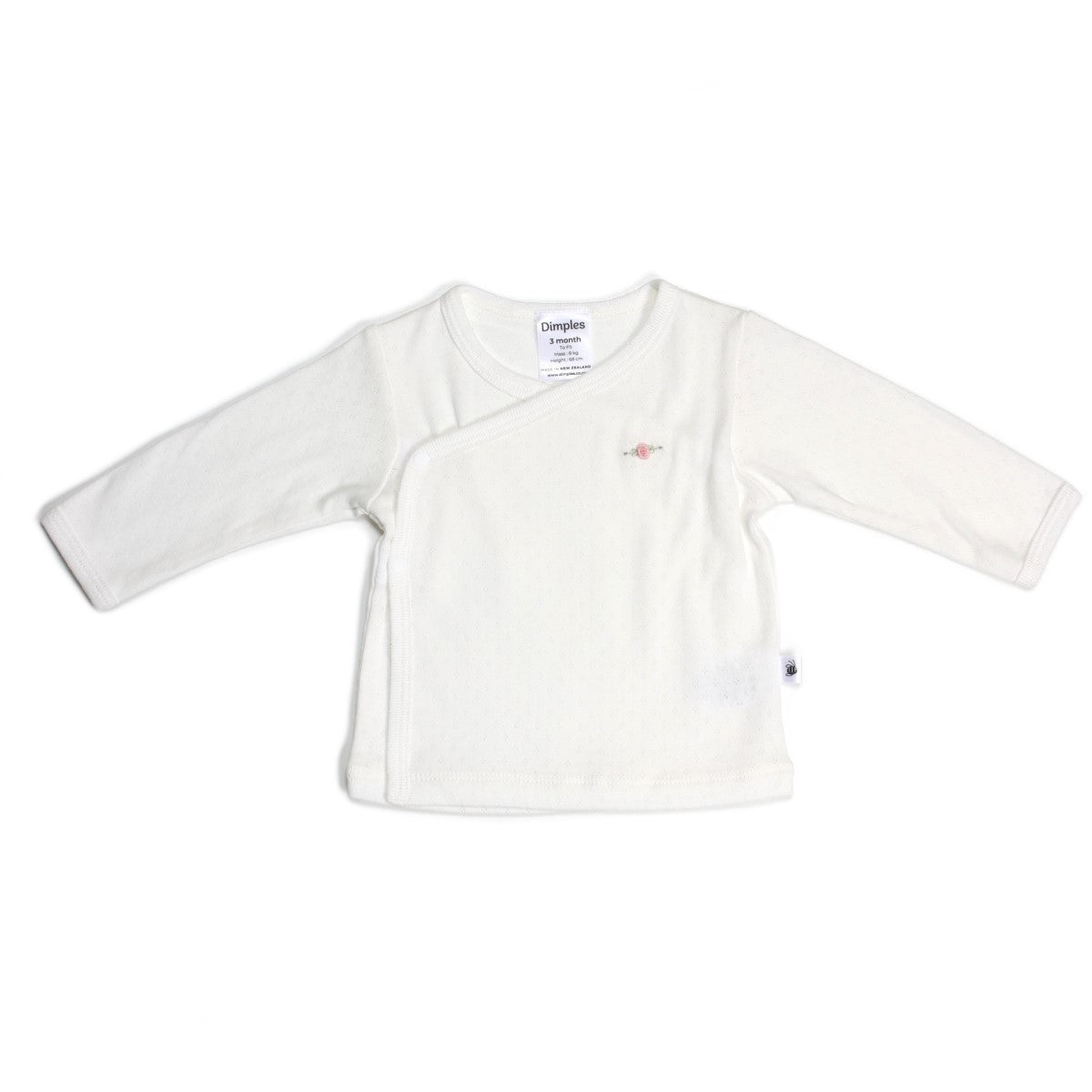 Cotton Kimono Cardigan White Rose:image,small_image,thumbnail,swatch_image