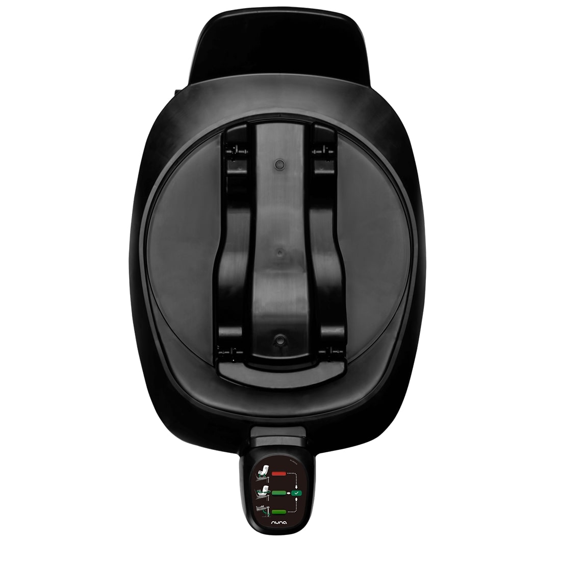 Nuna Base Next car seat Capsule in black top view
