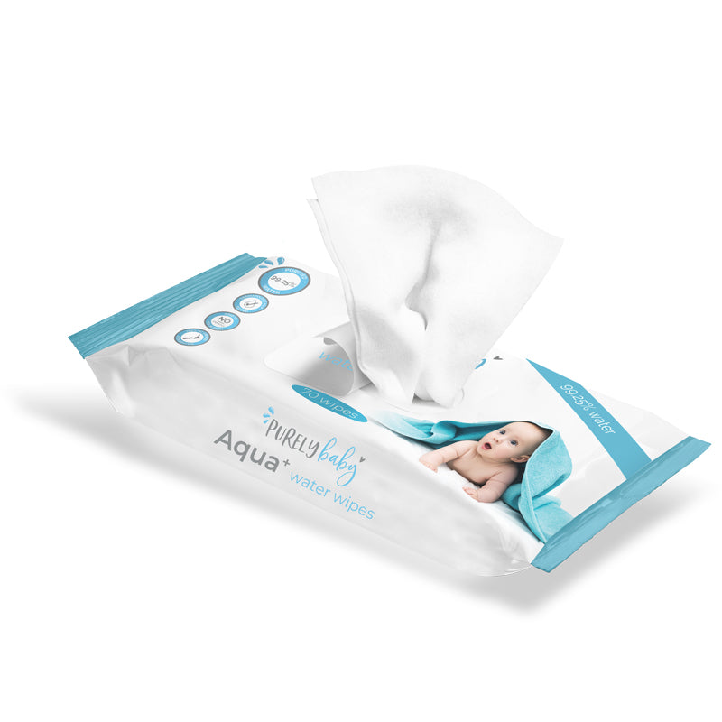 Aqua water wipes from Purelybaby 70 pack:image,small_image,thumbnail,swatch_image