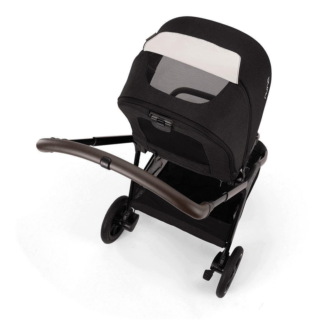Nuna Triv Next Caviar pram top view