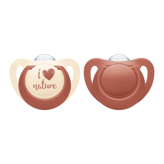 NUK for Nature Silicone Soother - NUK - Dimples