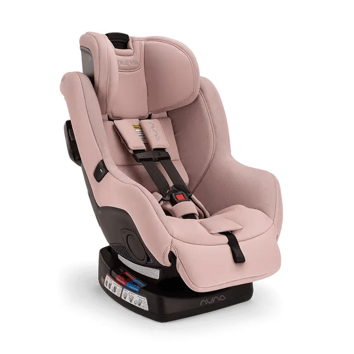Nuna Rava car seat in Thistle color front view