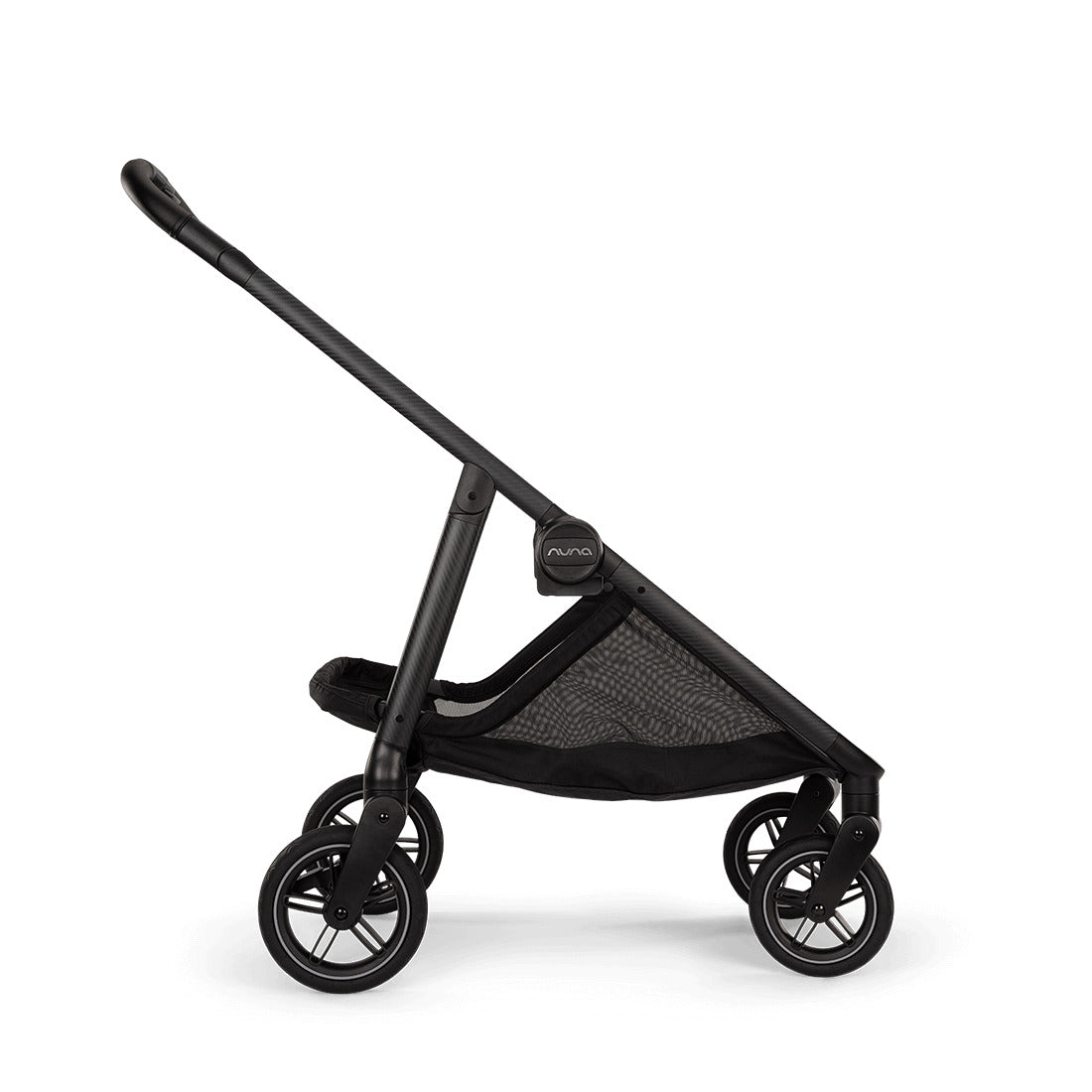 Nuna Swiv Stroller in granite frame view