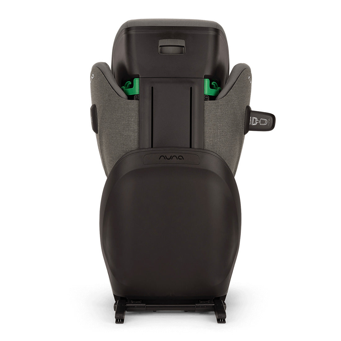 Nuna Aace Lx car seat capsule in Thunder Reer View
