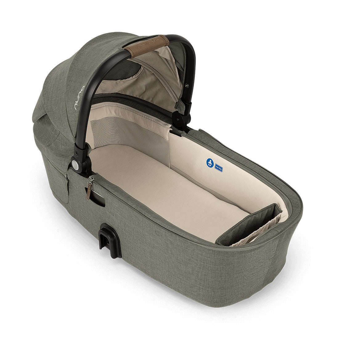 Demi Next Pine Carry Cot from Nuna top view 