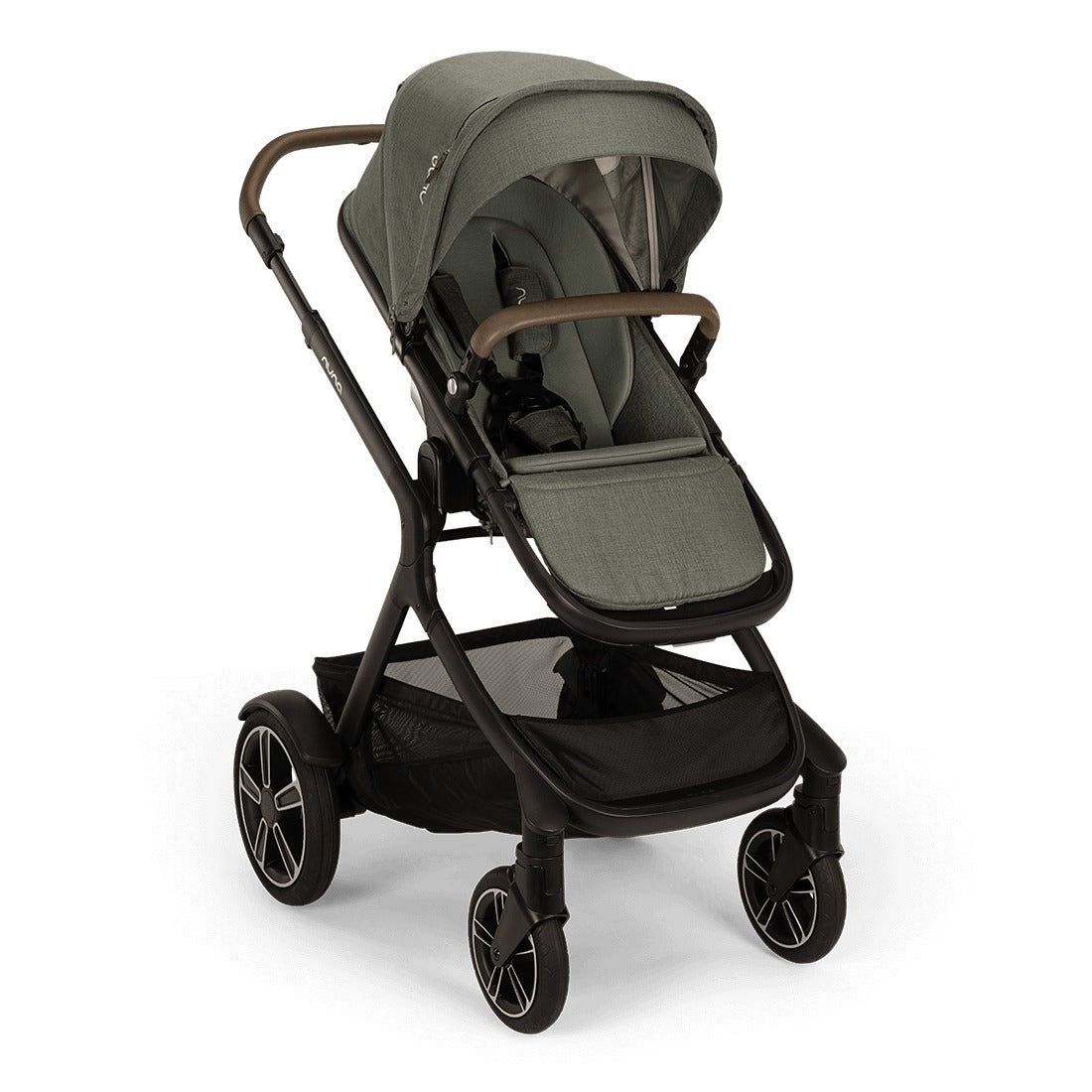 Demi Next stroller front view in Pine Colour from Nuna