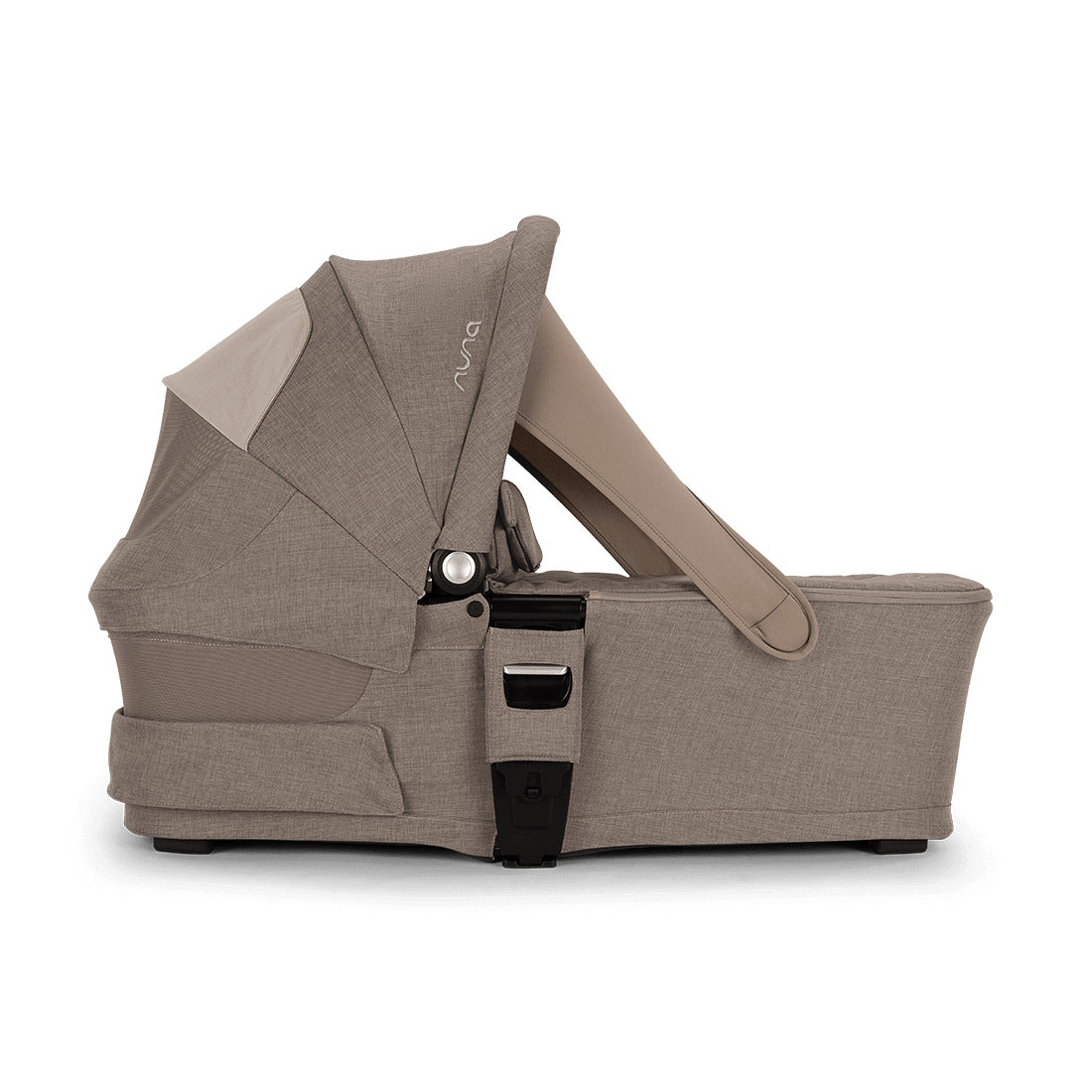 Mixx Next Carry Cot with suncover side view