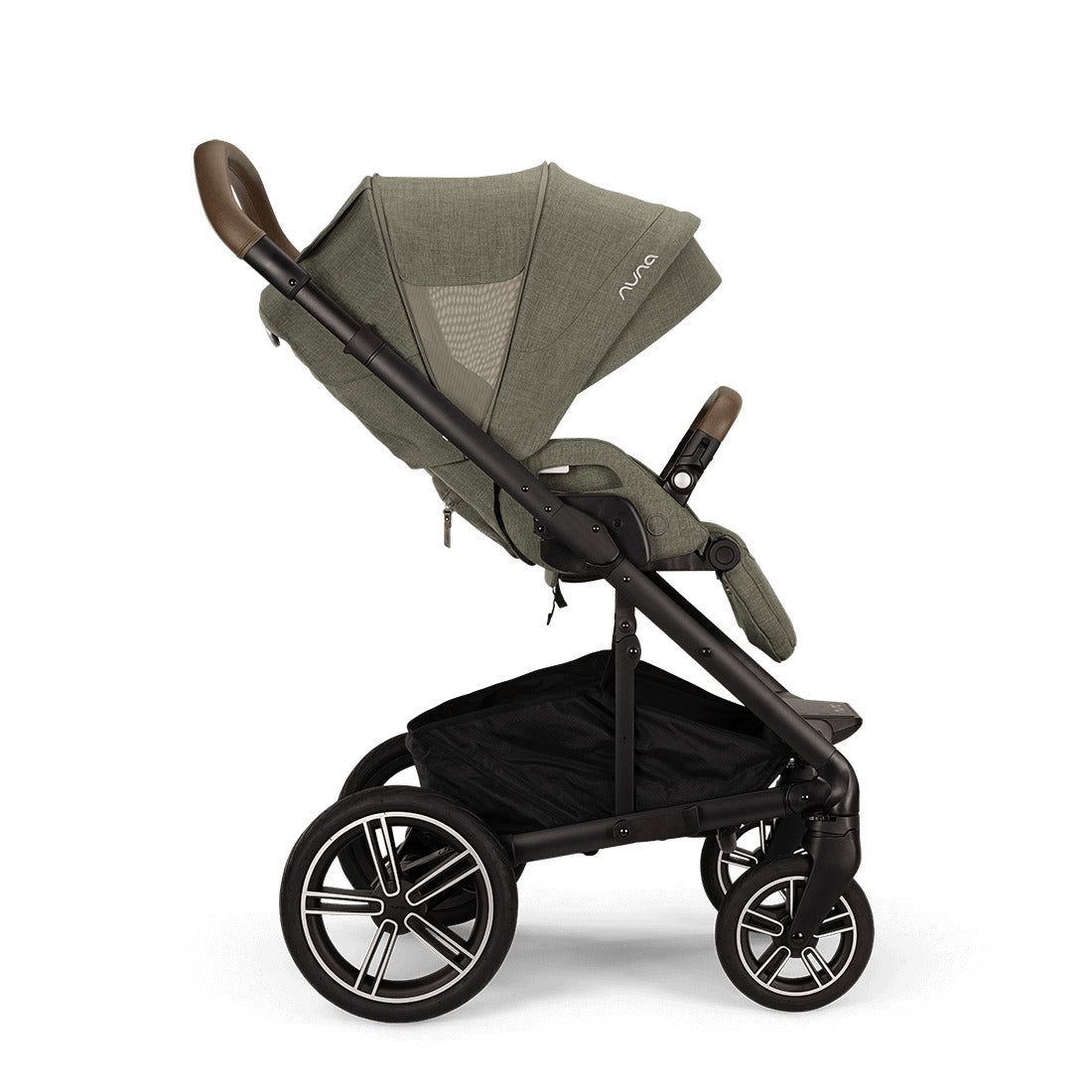 Nuna Mixx Next Stroller in pine side view