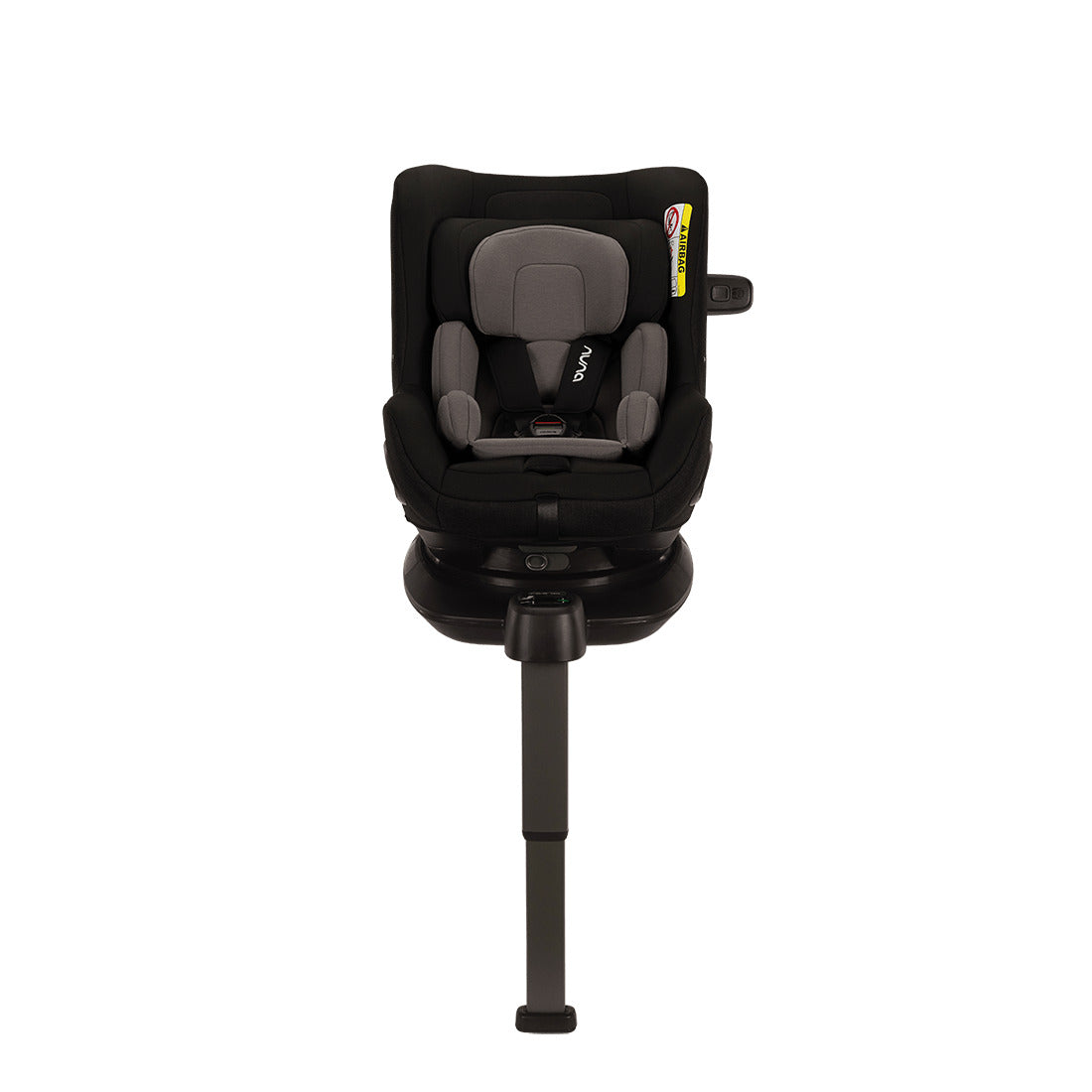 Pruu car seat in caviar from view attached with a base:image,small_image,thumbnail,swatch_image