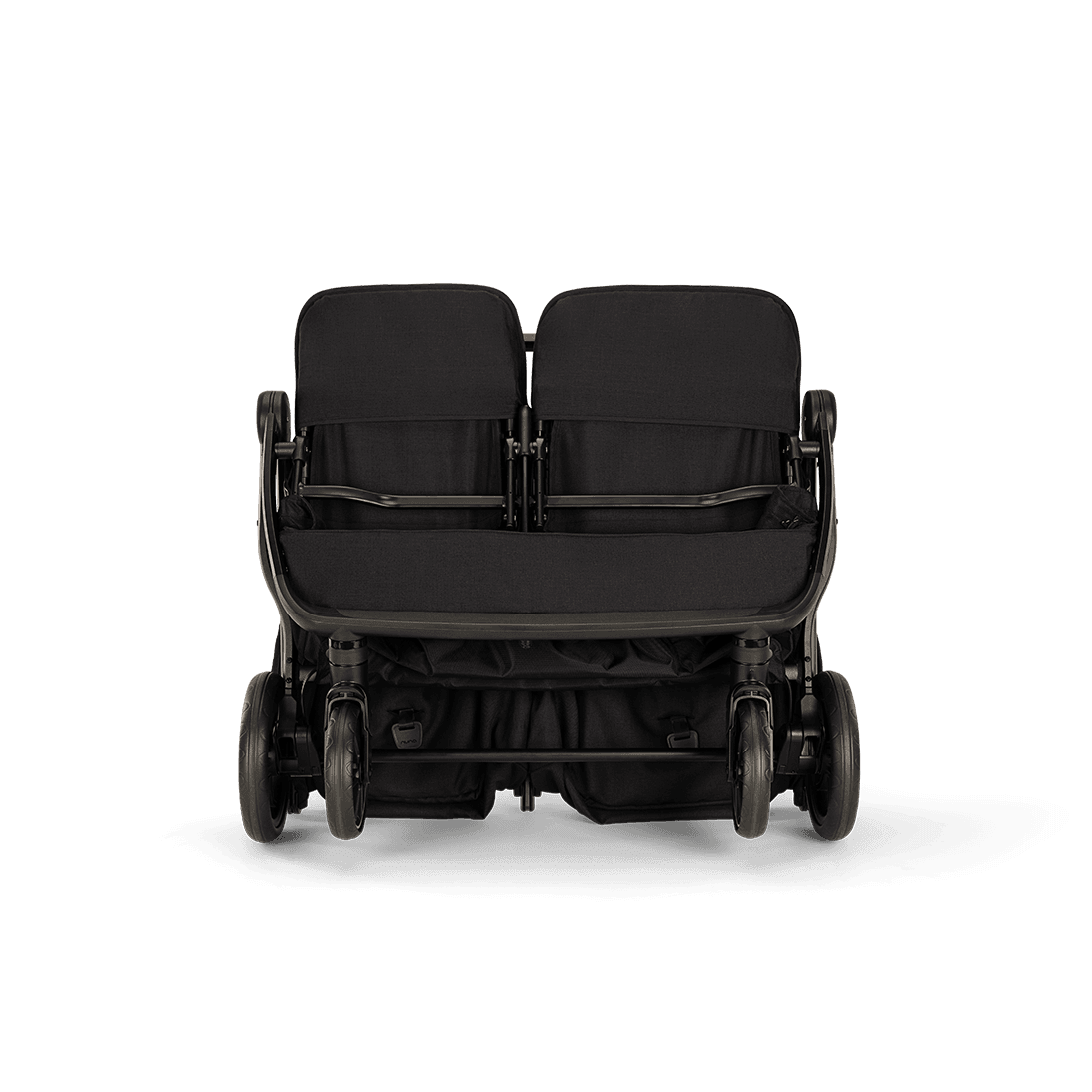 Nuna TRVL Dubl Caviar Folded