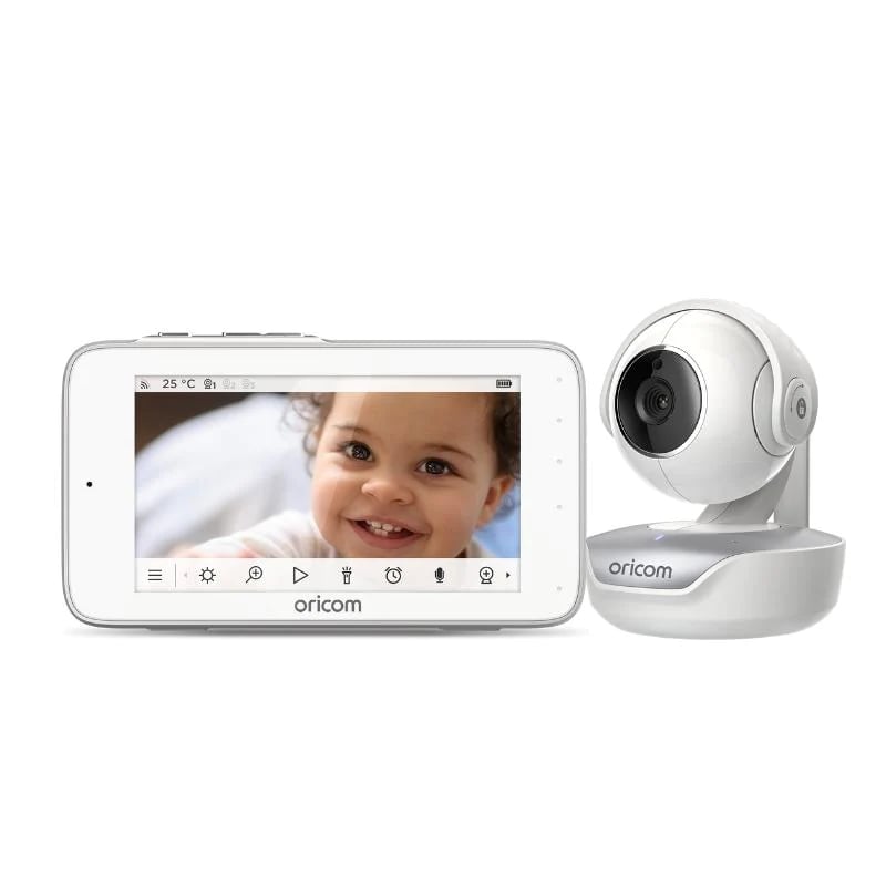 Oricom 5" Smart HD Touchscreen Premium Baby Monitor