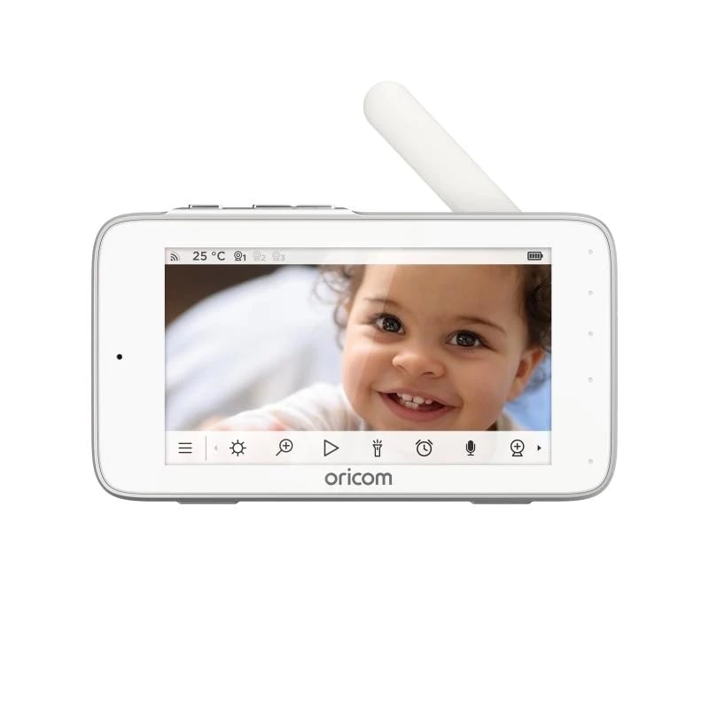 Oricom 5" Smart HD Touchscreen Premium Baby Monitor