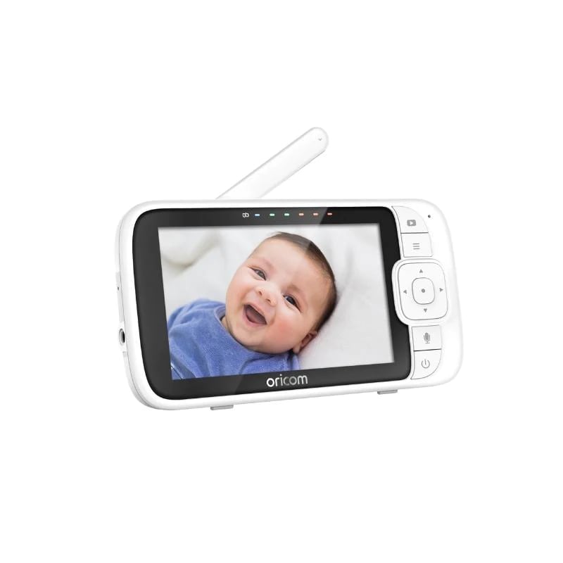 Oricom 5" Smart HD Baby Monitor with Cot Stand