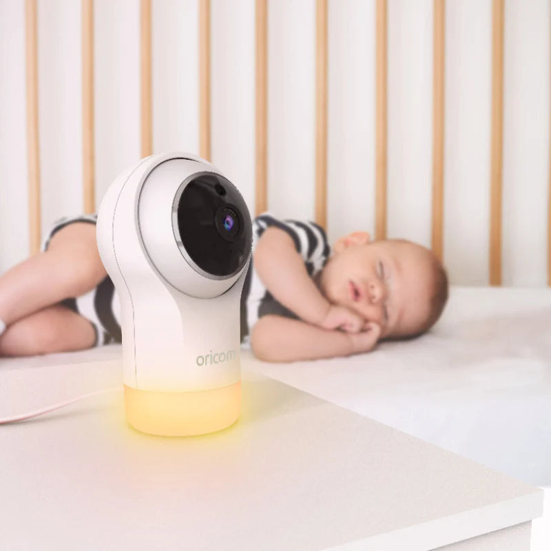 Oricom 5" Smart HD Nursery Pal Glow + Baby Monitor