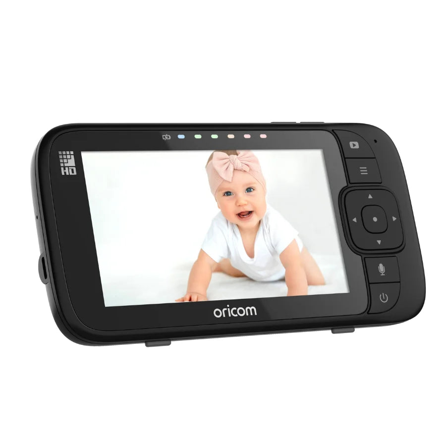 Oricom Smart 5" HD Nursery Pal Glow + Baby Monitor