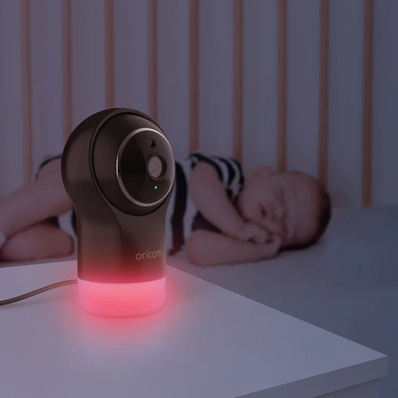 Oricom Smart 5" HD Nursery Pal Glow + Baby Monitor