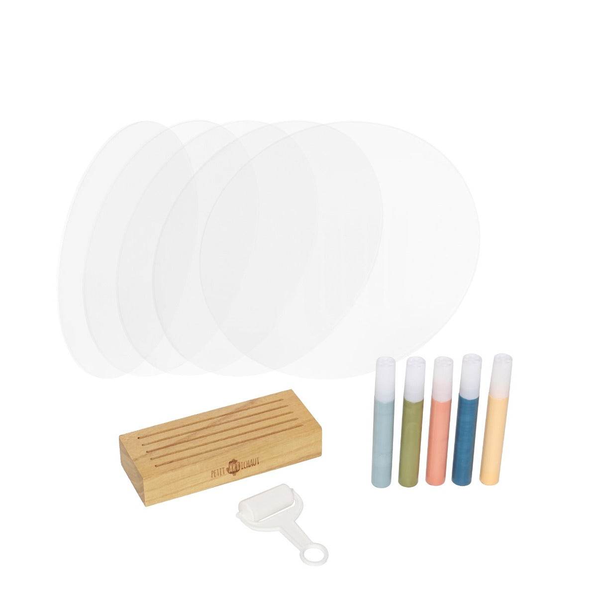 Petit Artichaut family hand imprint kit
