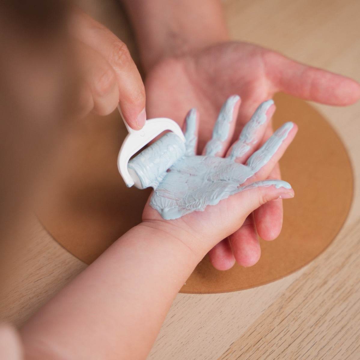 Petit Artichaut family hand imprint