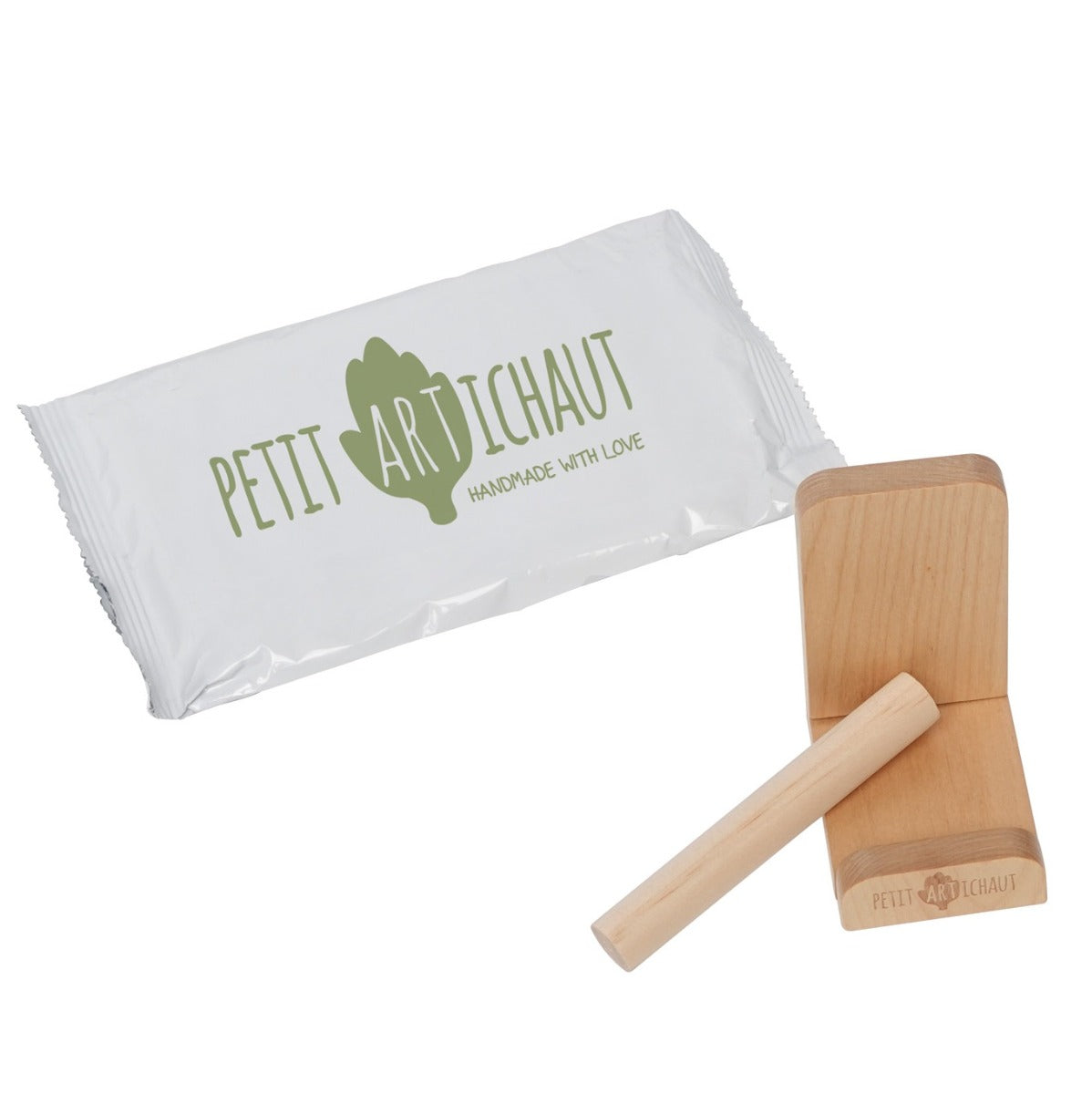 Petit Artichaut baby box square in pretty hearts print accessories 
