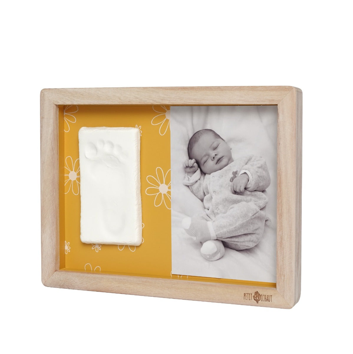 Petit Artichaut Classic Frame with daisy ochre print :image,small_image,thumbnail,swatch_image
