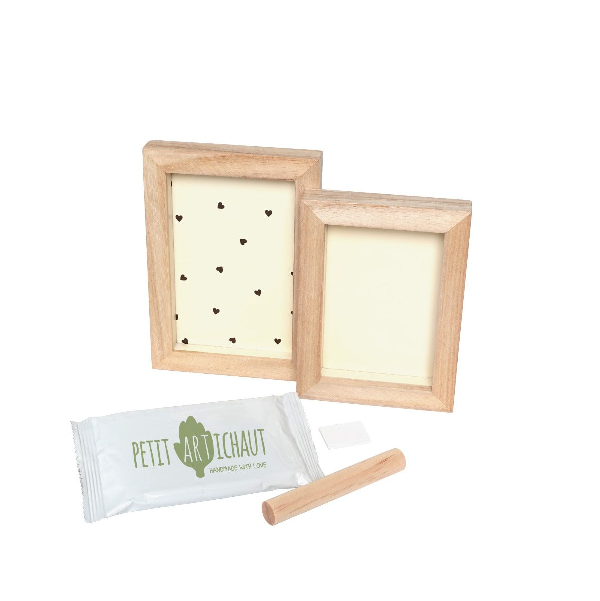 Petit Artichaut 2 frames baby imprint keepsake kit