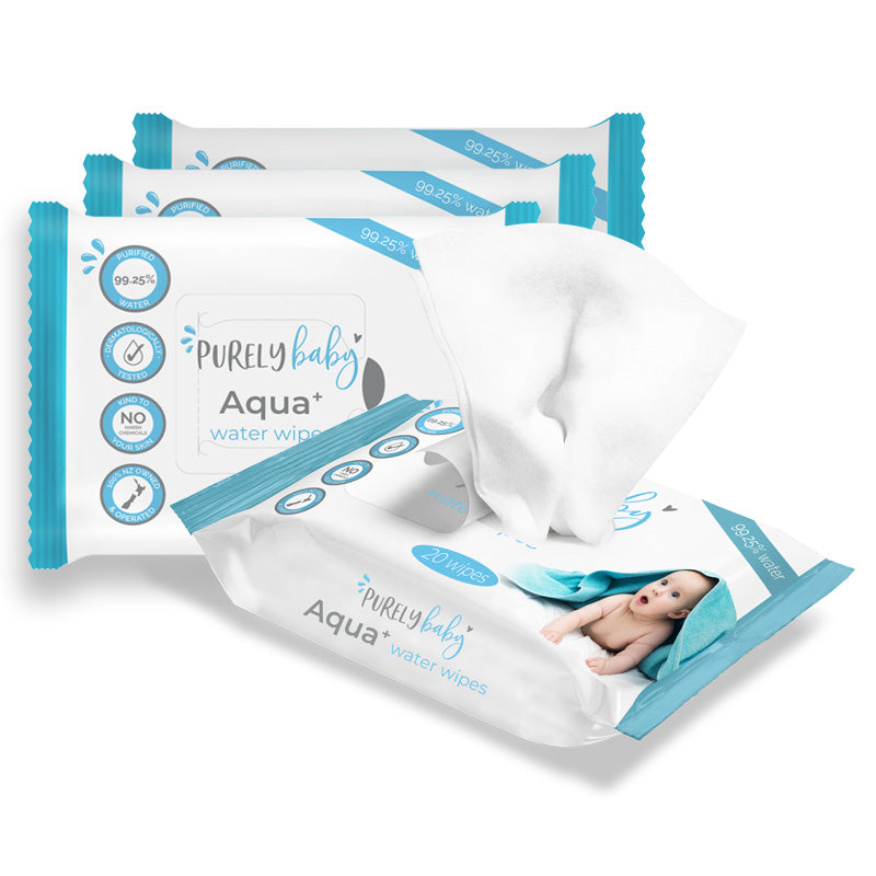 Aqua water wipes for babies, 20 pack.:image,small_image,thumbnail,swatch_image