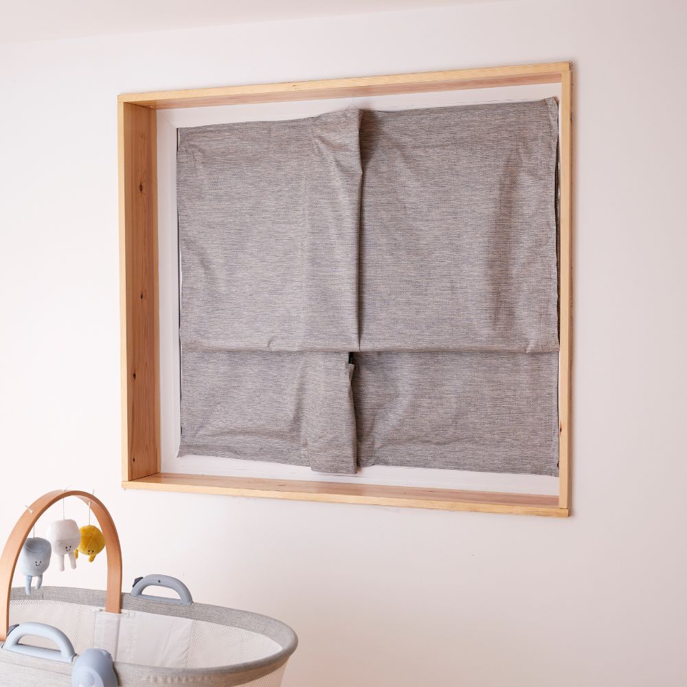 Purflo Total Eclipse Portable Blackout Blind lifestyle shot