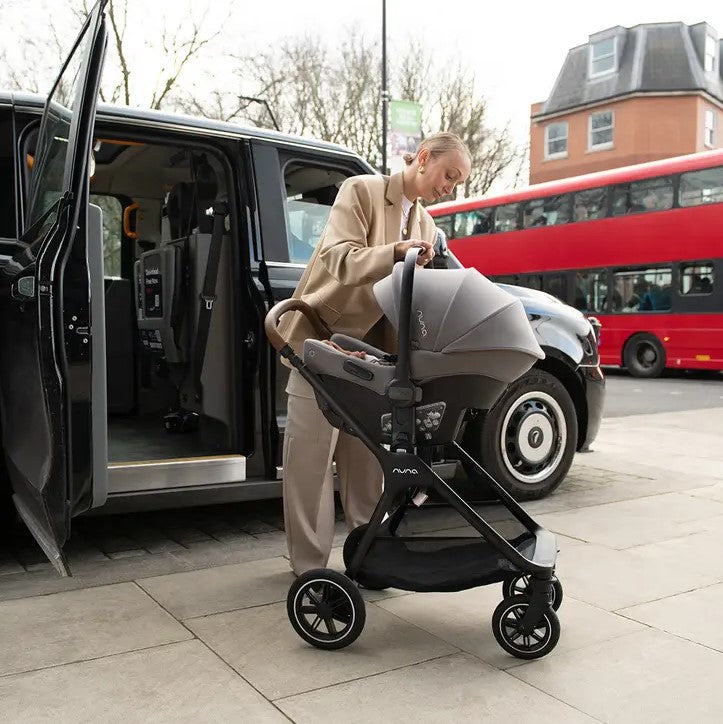 Pipa Urbn EU Version by Nuna on stroller in city