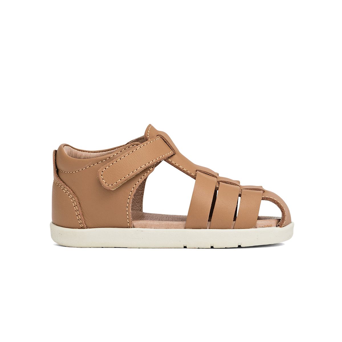 Pretty Brave 1st Walker Billie in Tan Side View