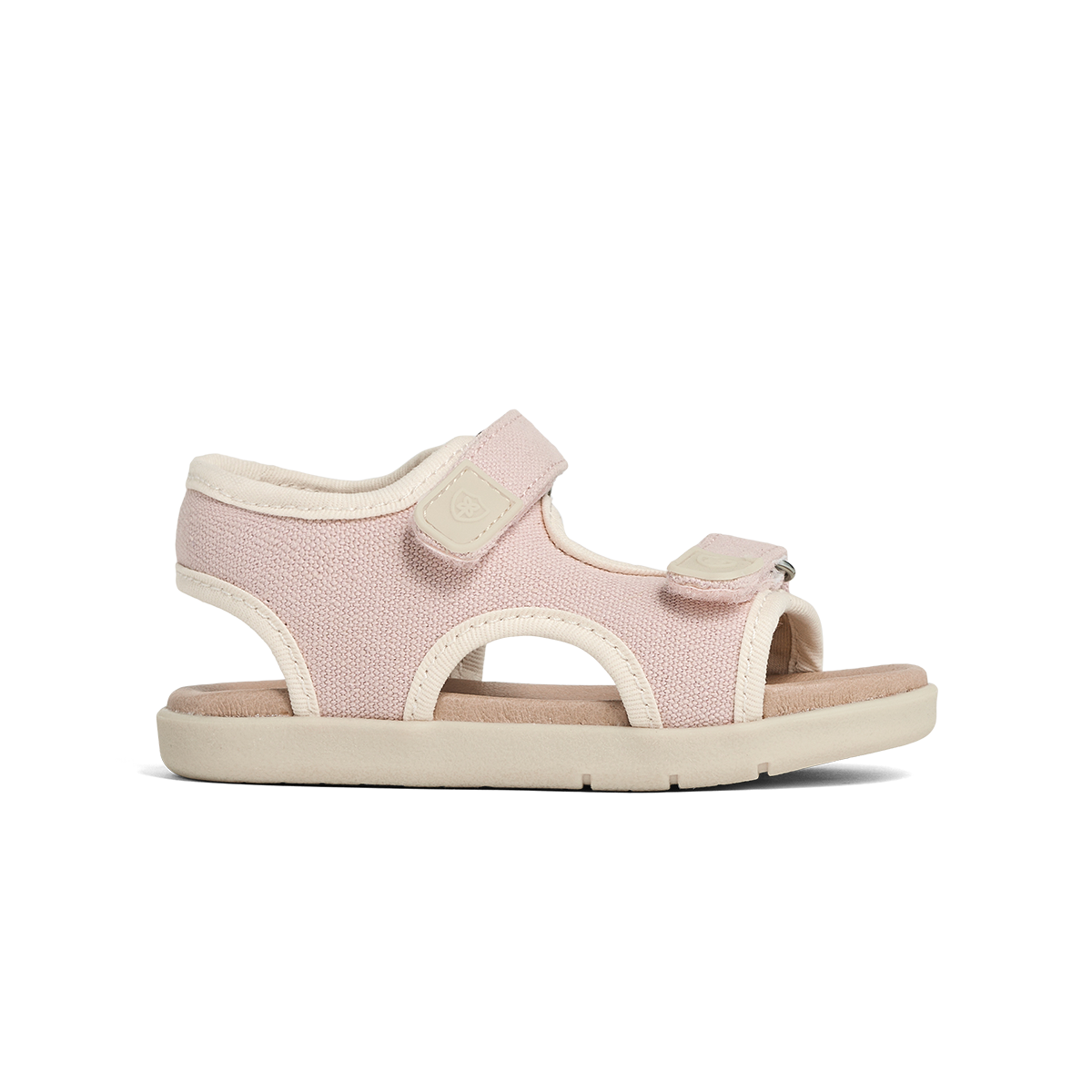 Pretty Brave 1st Walker Play Sandal in Blush Side view