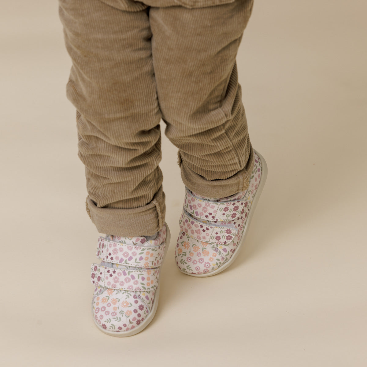 Floral print 1st walker shoes