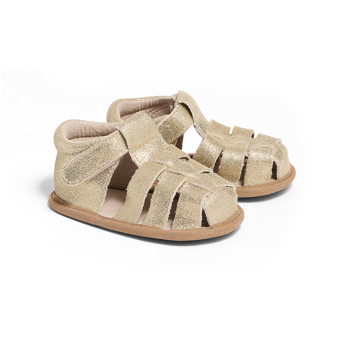 Pretty Brave Rio Baby Sandals in Gold:image,small_image,thumbnail