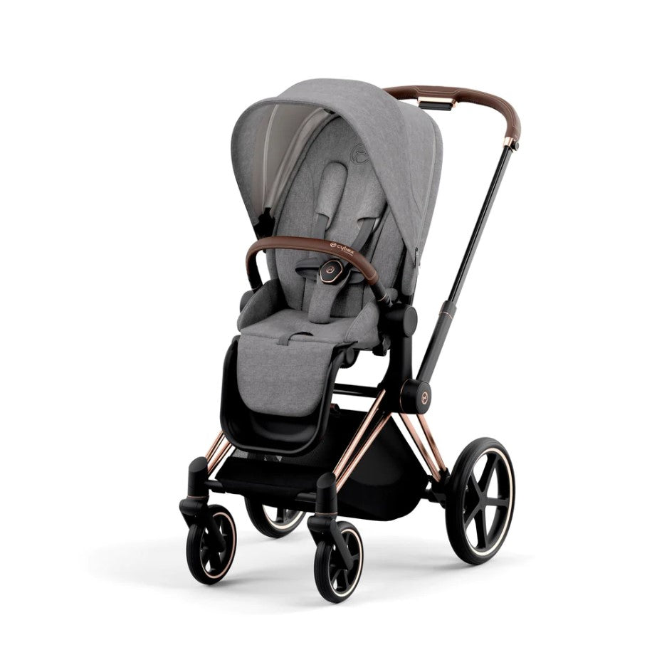 Priam Pram 2022. Rose Gold + Manhattan Grey Plus :image,small_image,thumbnail,swatch_image
