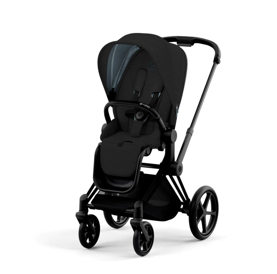 Priam Pram 2022. Matt Black + Stardust Black Plus:image,small_image,thumbnail,swatch_image