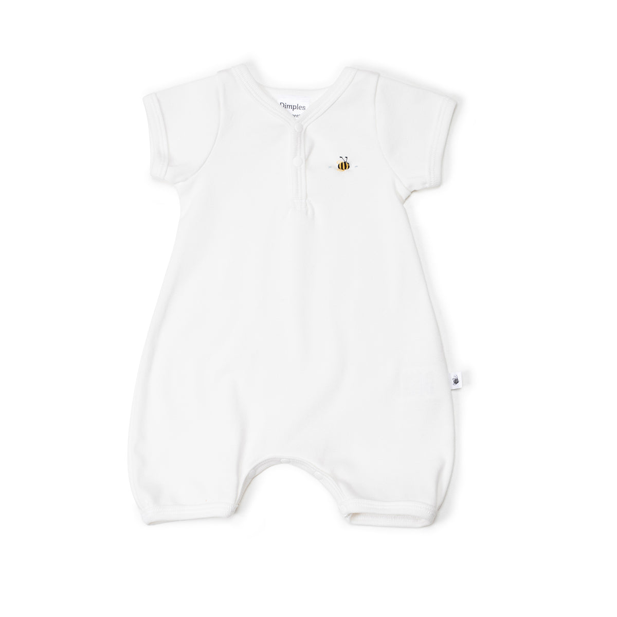 Dimples summer 2022/23 collection pastel skies cotton romper in Blue bee:image,small_image,thumbnail