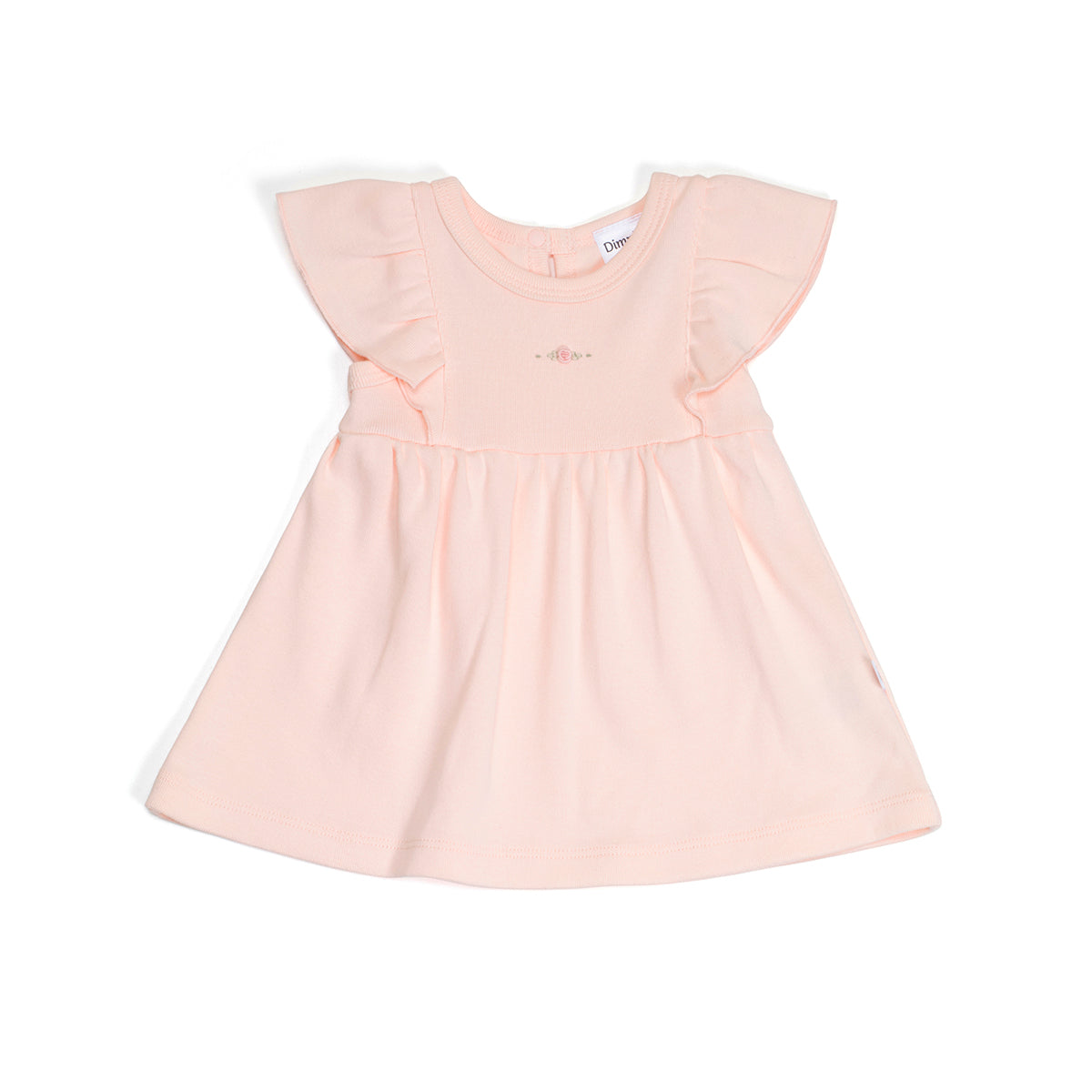 Dimples summer 2022/23 collection pastel skies cotton frill dress in pink rose:image,small_image,thumbnail